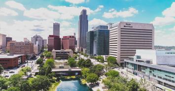 Downtown Omaha Skyline