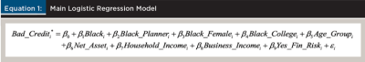 Main Logistic Regression Model