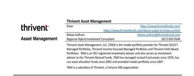 SRD Tiles Thrivent Asset Management
