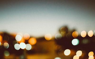blurred lights
